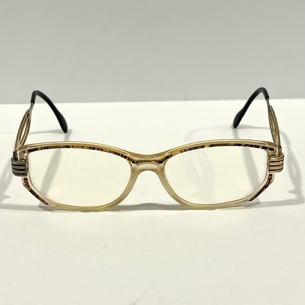 Cazal Vintage Eyeglasses Frames Only Made in Germany Marble Brown